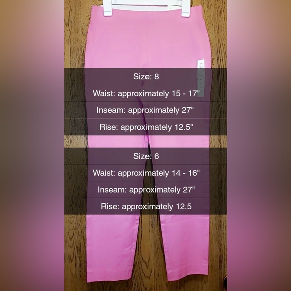 A New Day High Rise Fitted Hip & Thigh Skinny Ankle Pants
Pink Color NWT - Picture 7 of 7